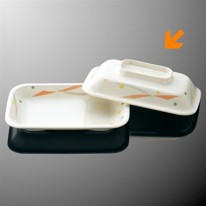 D60C SI / 深角皿 大 蓋 - 国際化工